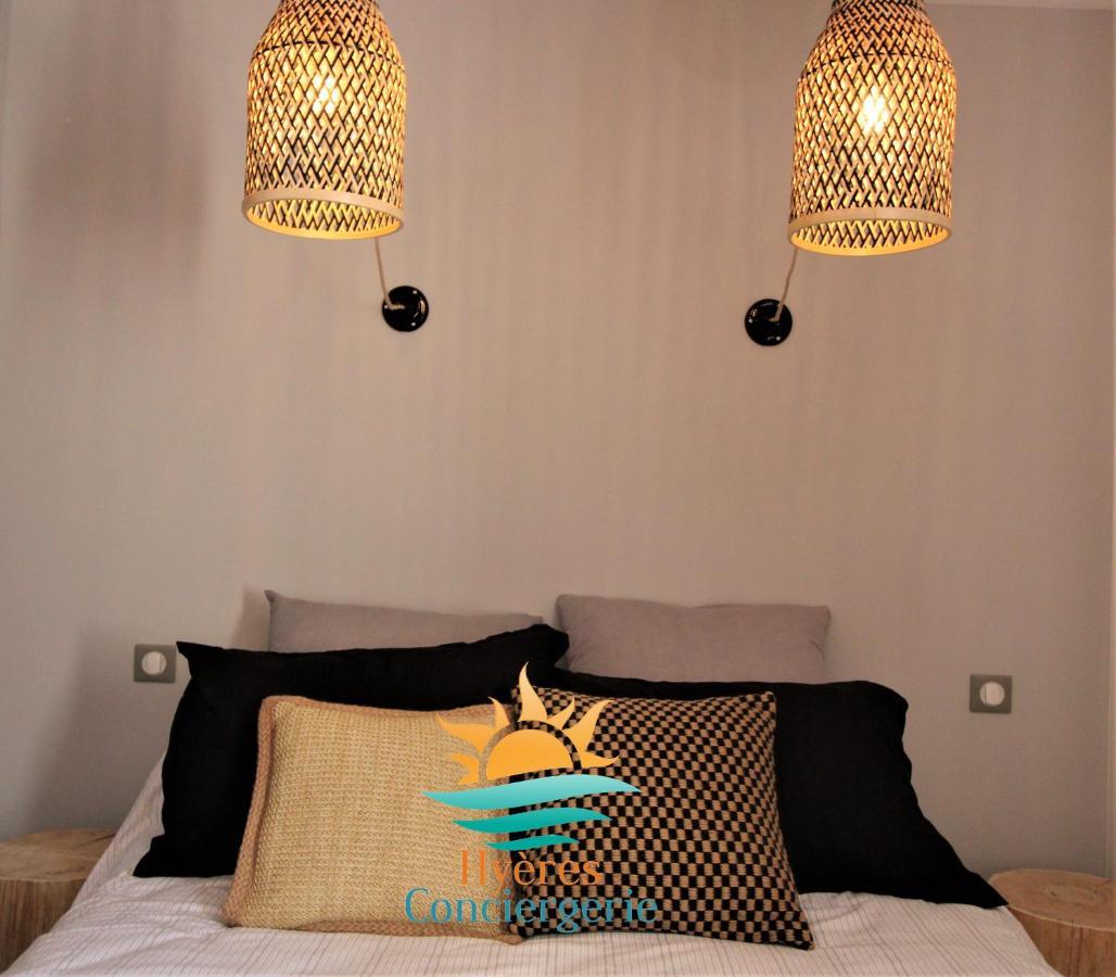 Апартаменти Hyeres-Plage -T2 Neuf Rdj Clim Wifi - La Capte By Hc Екстер'єр фото