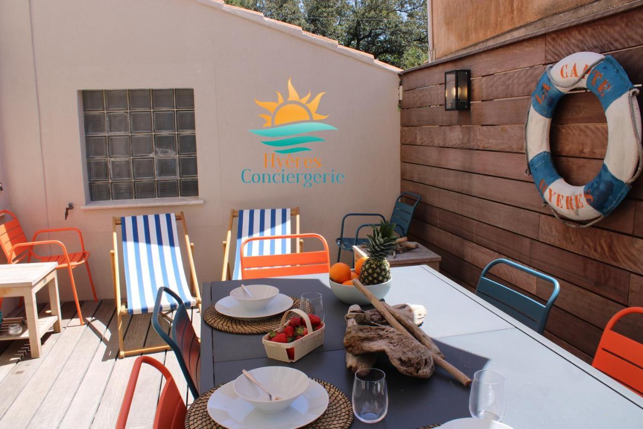 Апартаменти Hyeres-Plage -T2 Neuf Rdj Clim Wifi - La Capte By Hc Екстер'єр фото