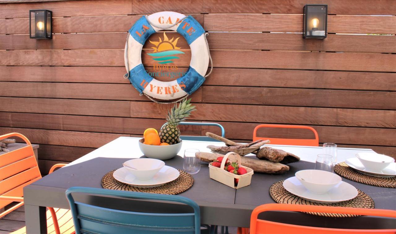 Апартаменти Hyeres-Plage -T2 Neuf Rdj Clim Wifi - La Capte By Hc Екстер'єр фото