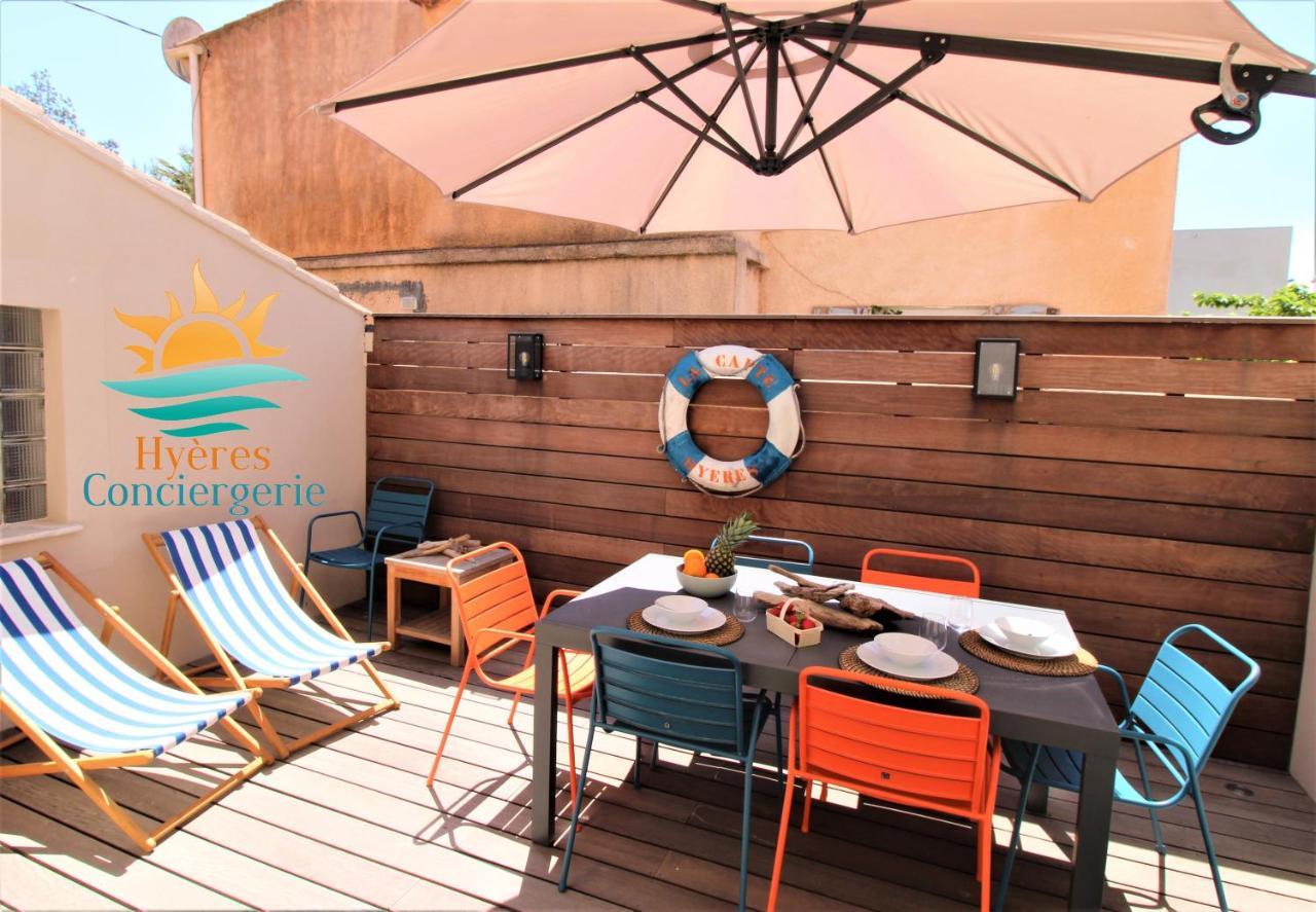 Апартаменти Hyeres-Plage -T2 Neuf Rdj Clim Wifi - La Capte By Hc Екстер'єр фото